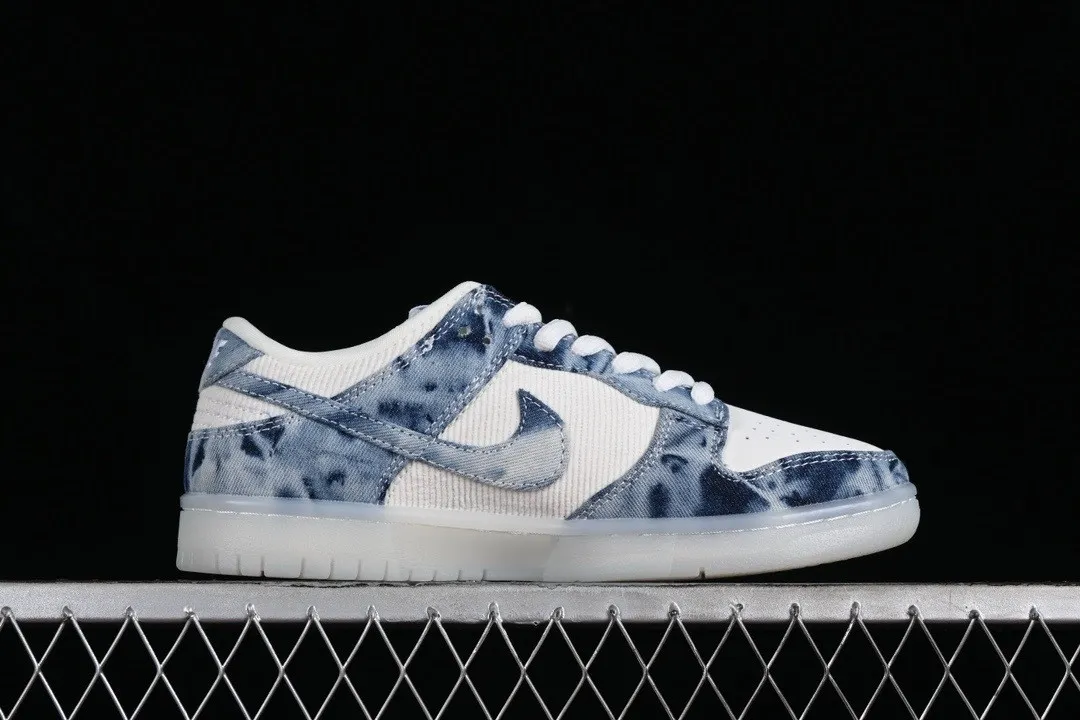Nike SB Dunk Low White Denim Blue JH8039-937