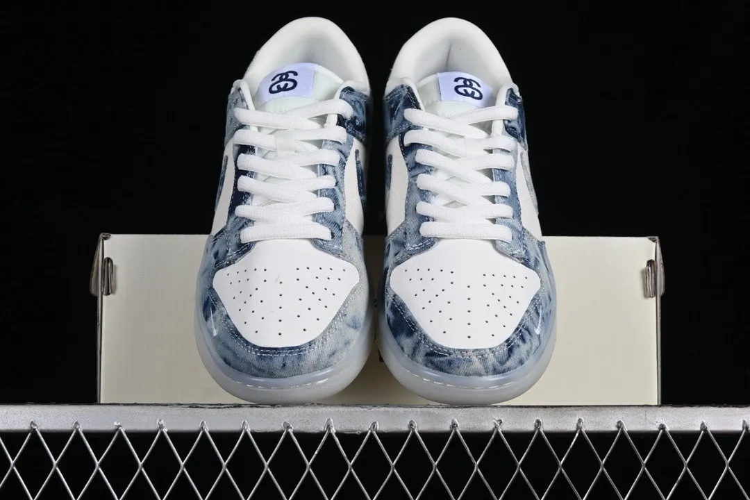 Nike SB Dunk Low White Denim Blue JH8039-937