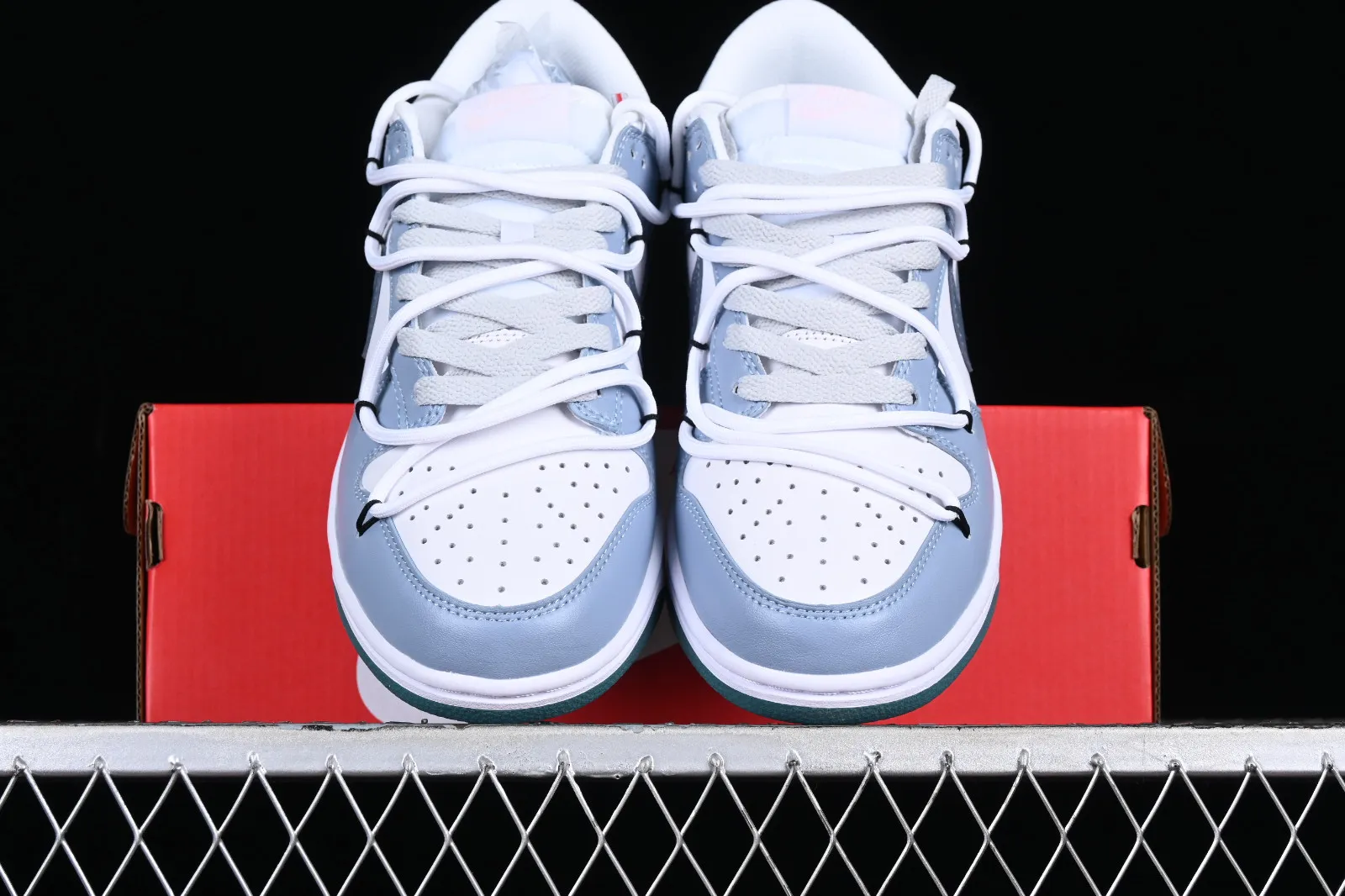 Nike SB Dunk Low White Purple Football Grey FD9911-101