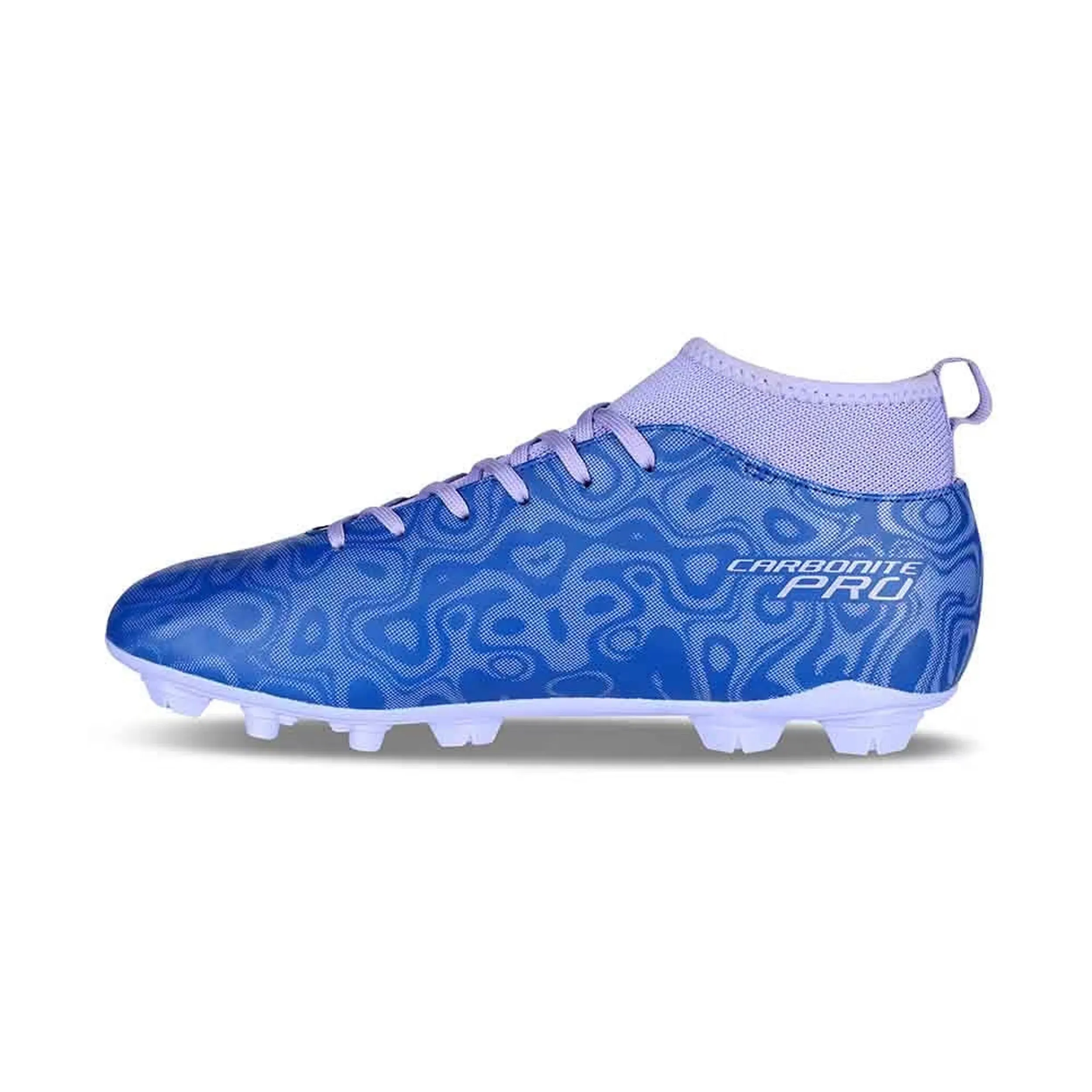 Nivia Carbonite 5.0 Pro Football Stud - Blue