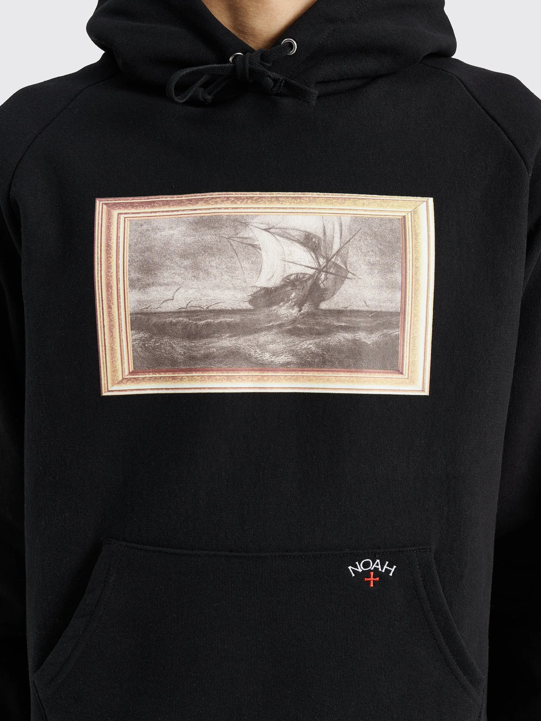 Noah x The Cure Raglan Hoodie Black