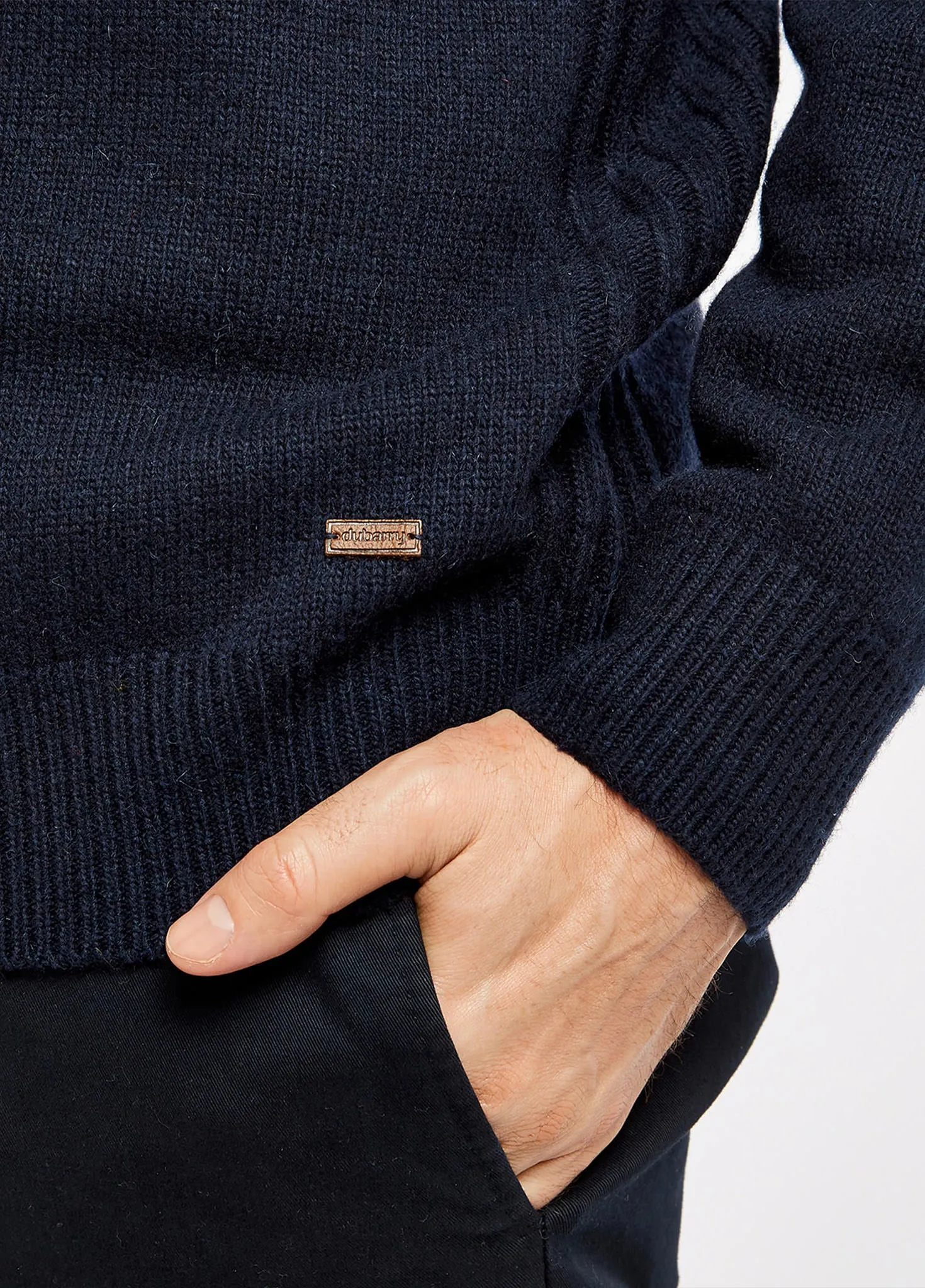 Nolan Knitted Sweater - Navy