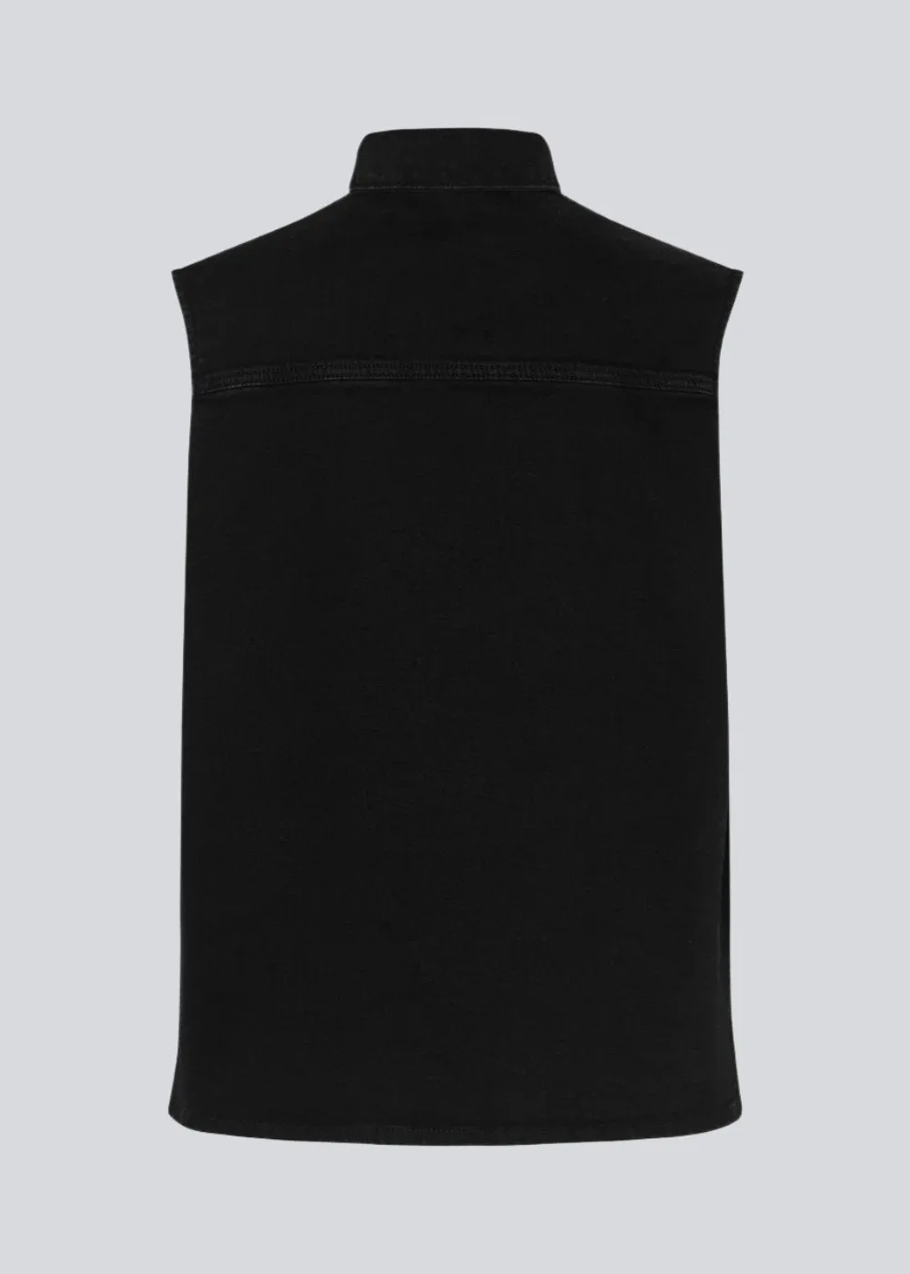 Nour vest - Washed Black