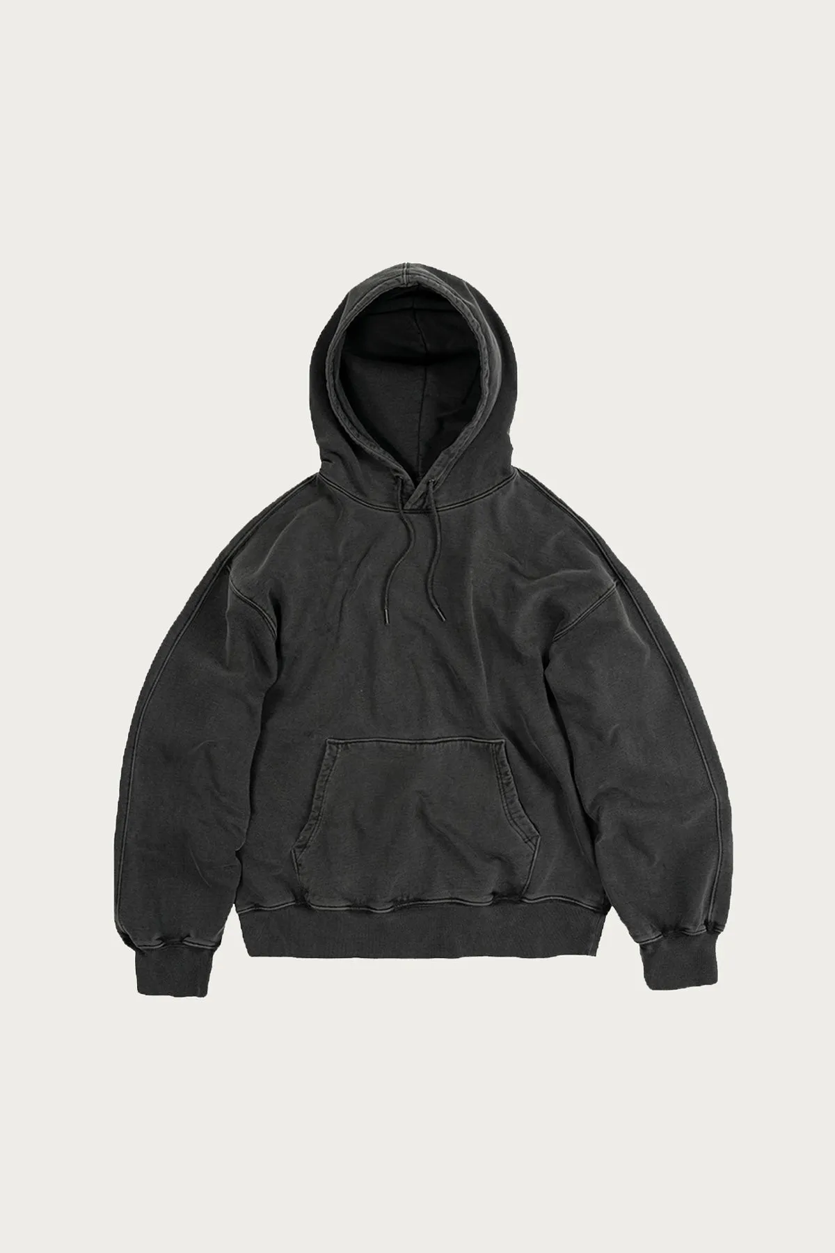 OG Pigment Dye Hoodie - Charcoal