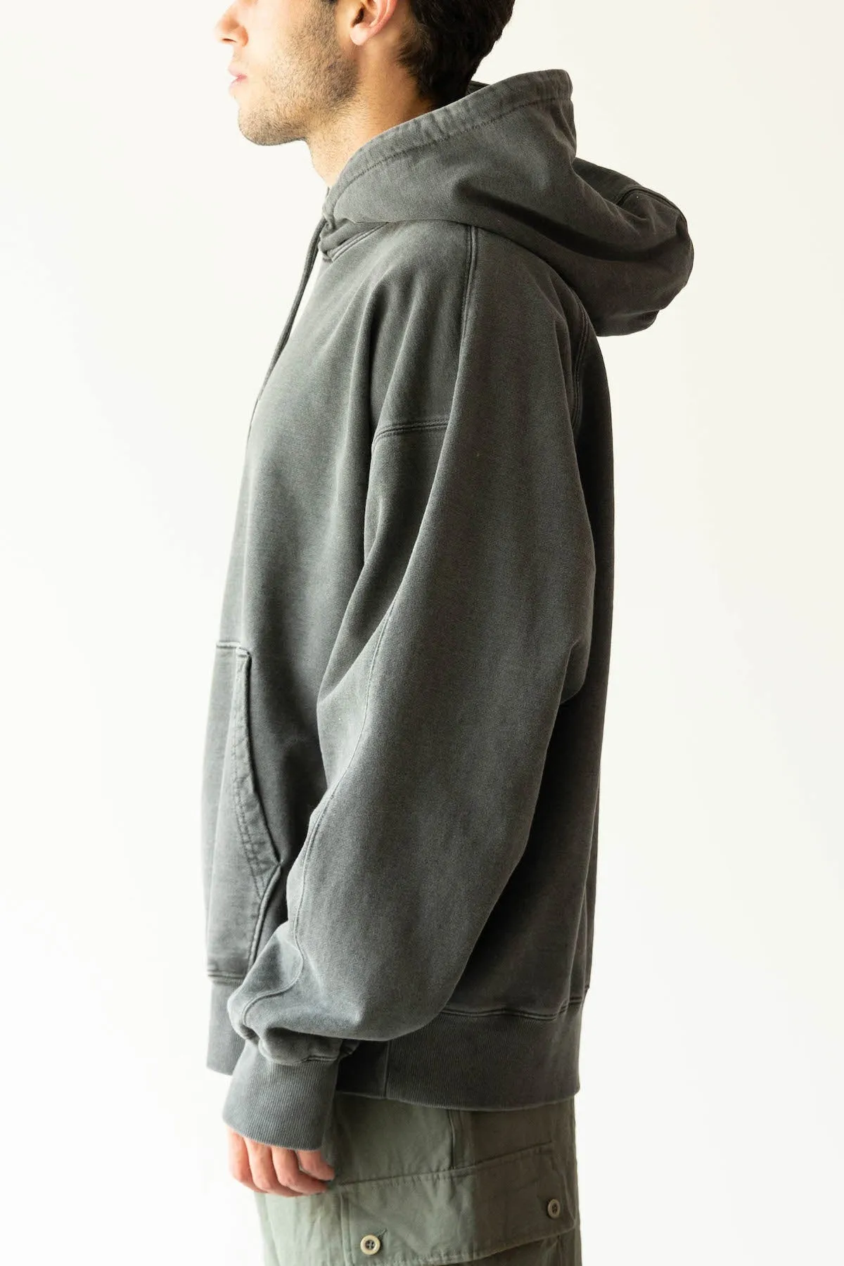 OG Pigment Dye Hoodie - Charcoal