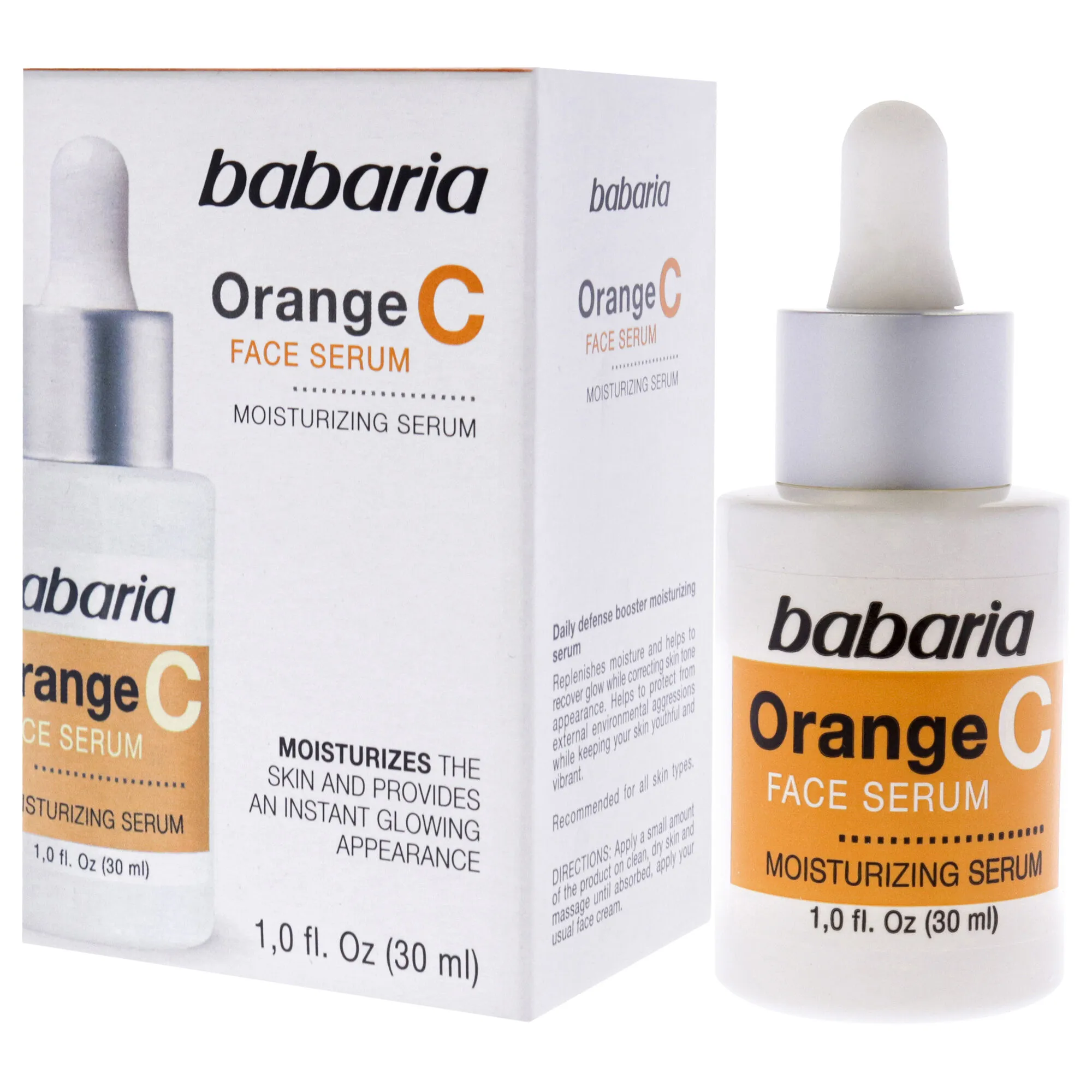 Orange C Face Serum by Babaria for Unisex - 1 oz Serum