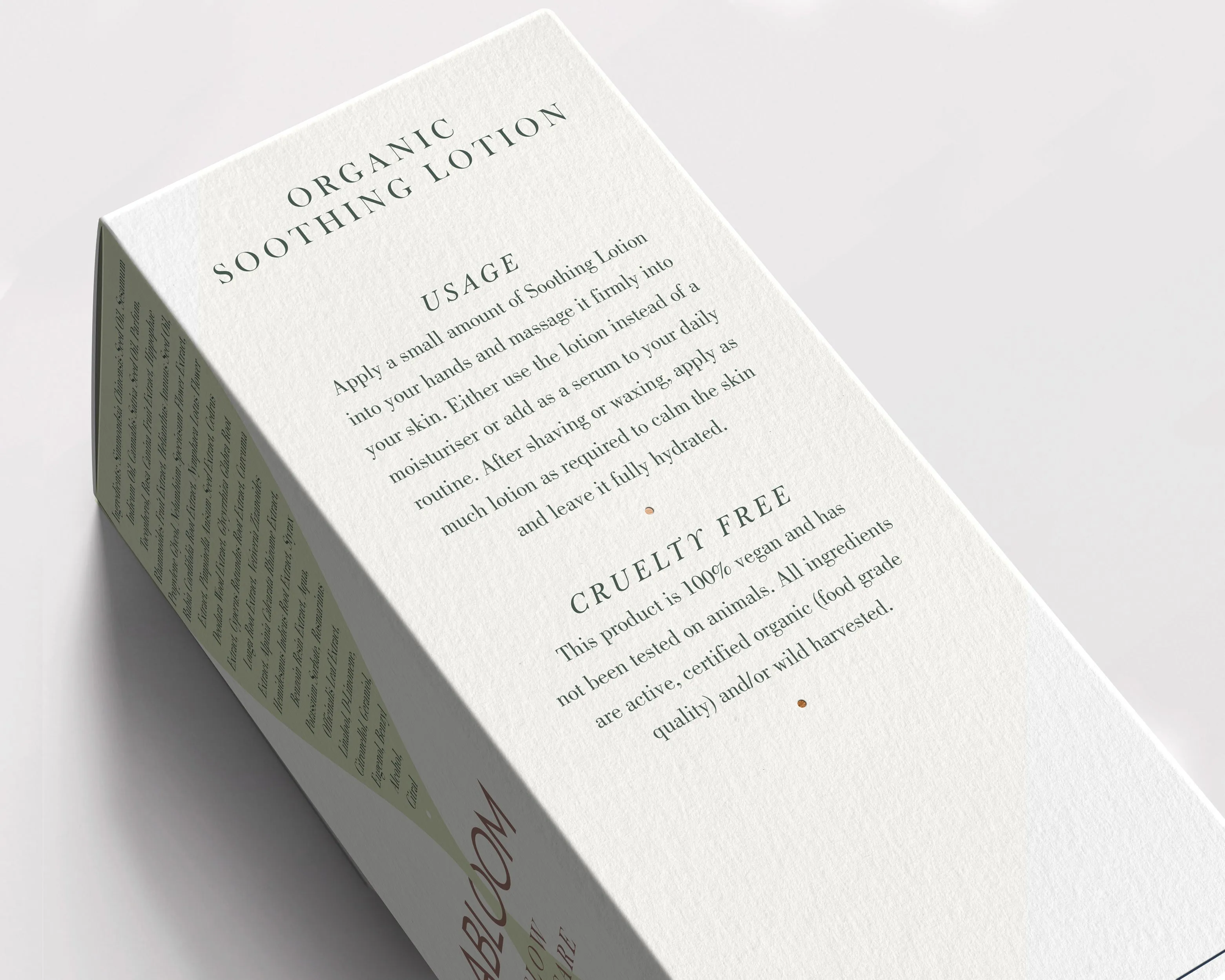 Organic Soothing Lotion