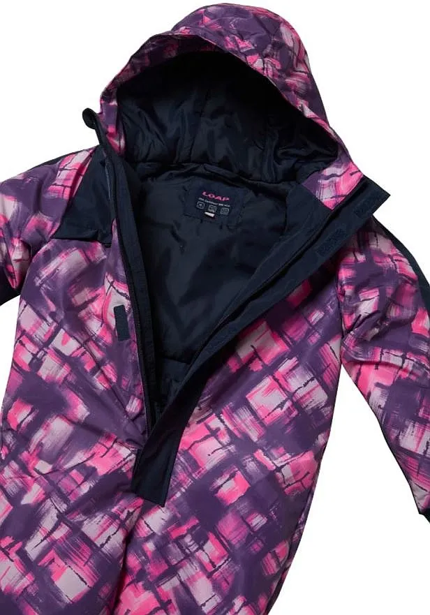 overall Loap Cuven - I56YK/Pink/Violet/Dark Blue - kid´s