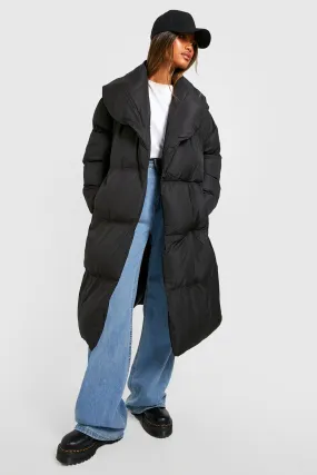 Oversized Collar Duvet Puffer