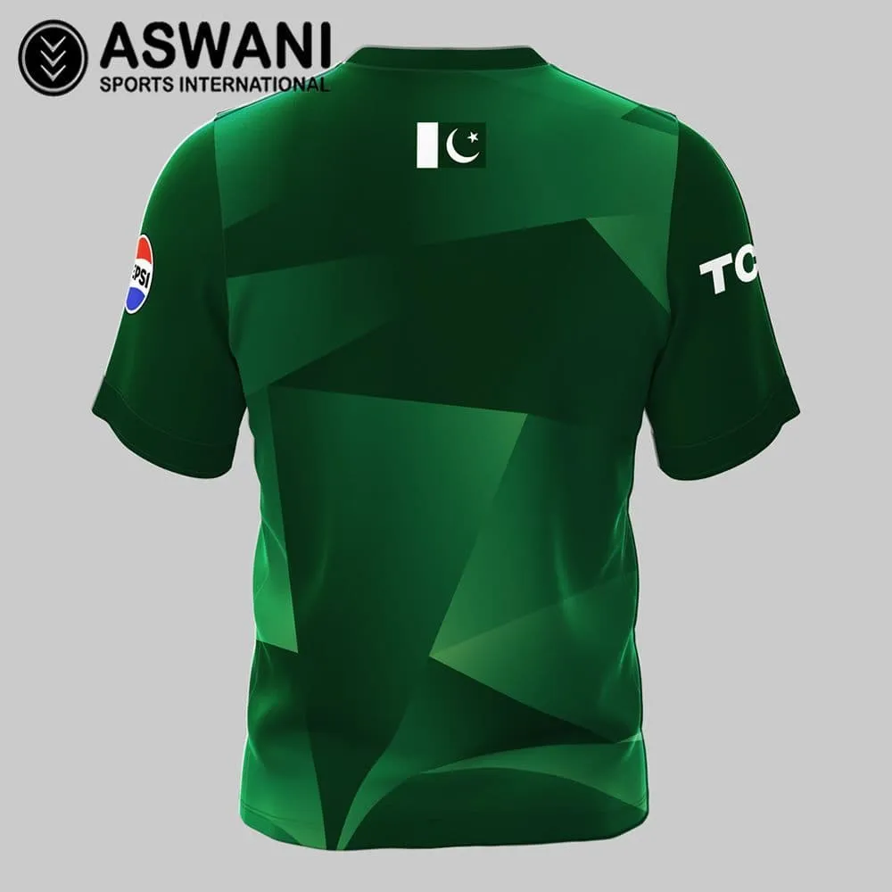 Pakistan Cricket Match Jersey, Matrix T20 World Cup Playing Shirt 2024