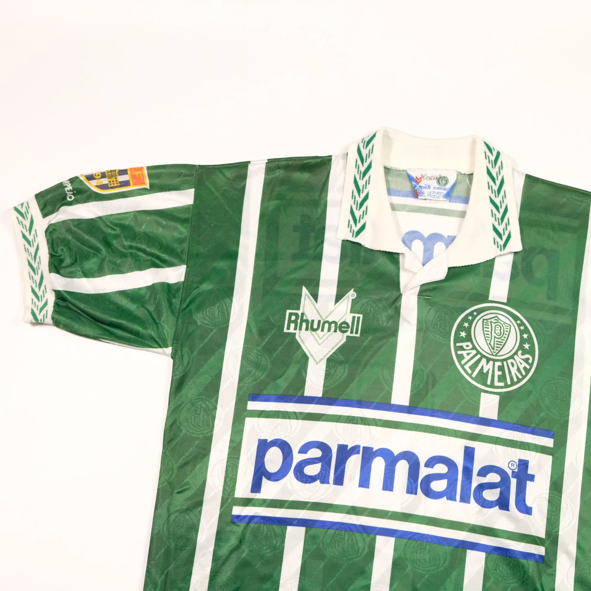 Palmeiras Brazil Rhummel Original 1995 Home Football Shirt Small/Medium