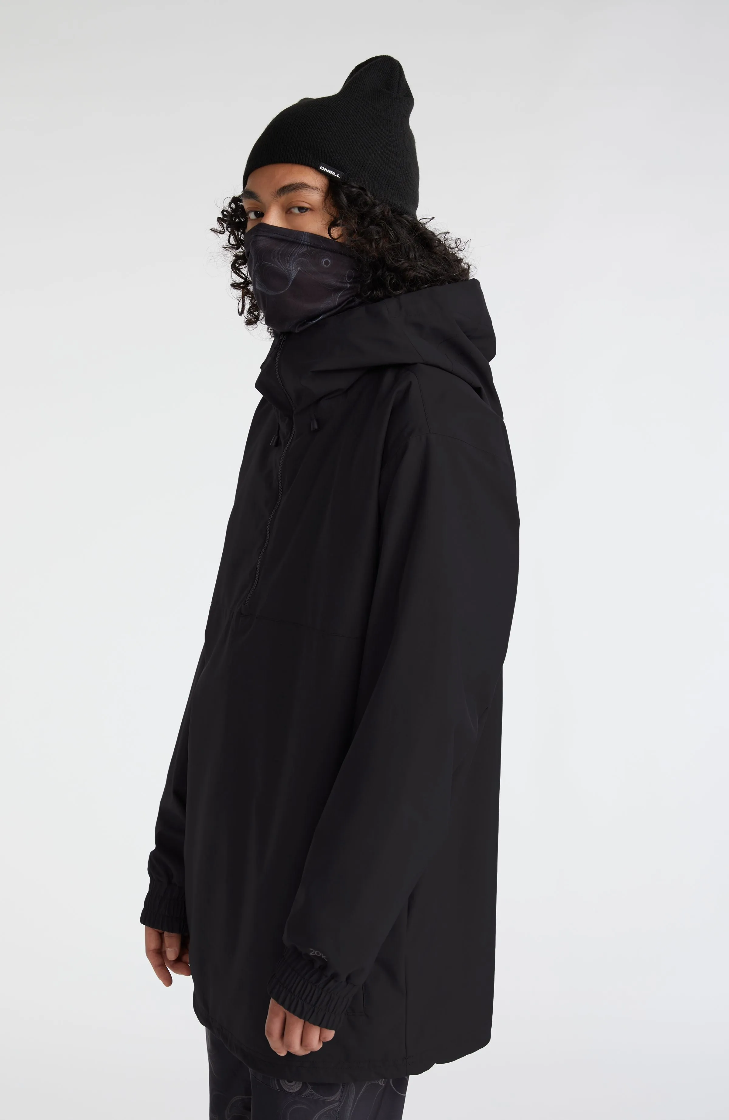 Park Anorak Snow Jacket | Black Out