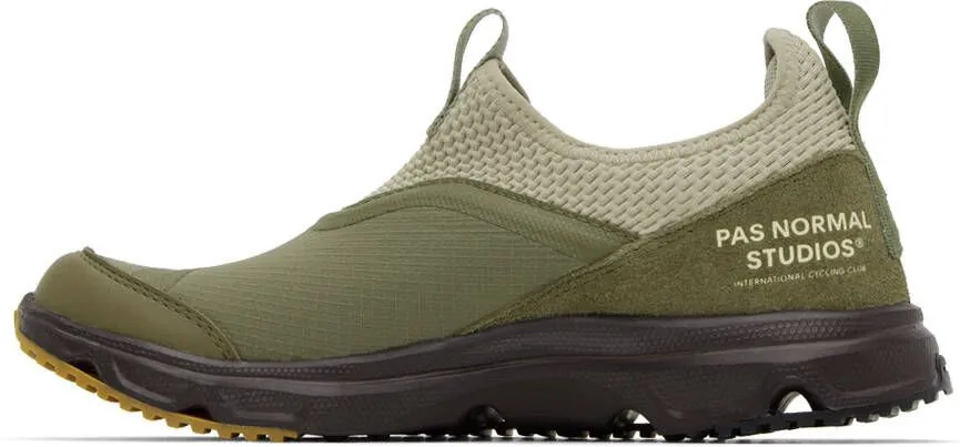 Pas Normal Studios Green Salomon Edition RX Snug Sneakers