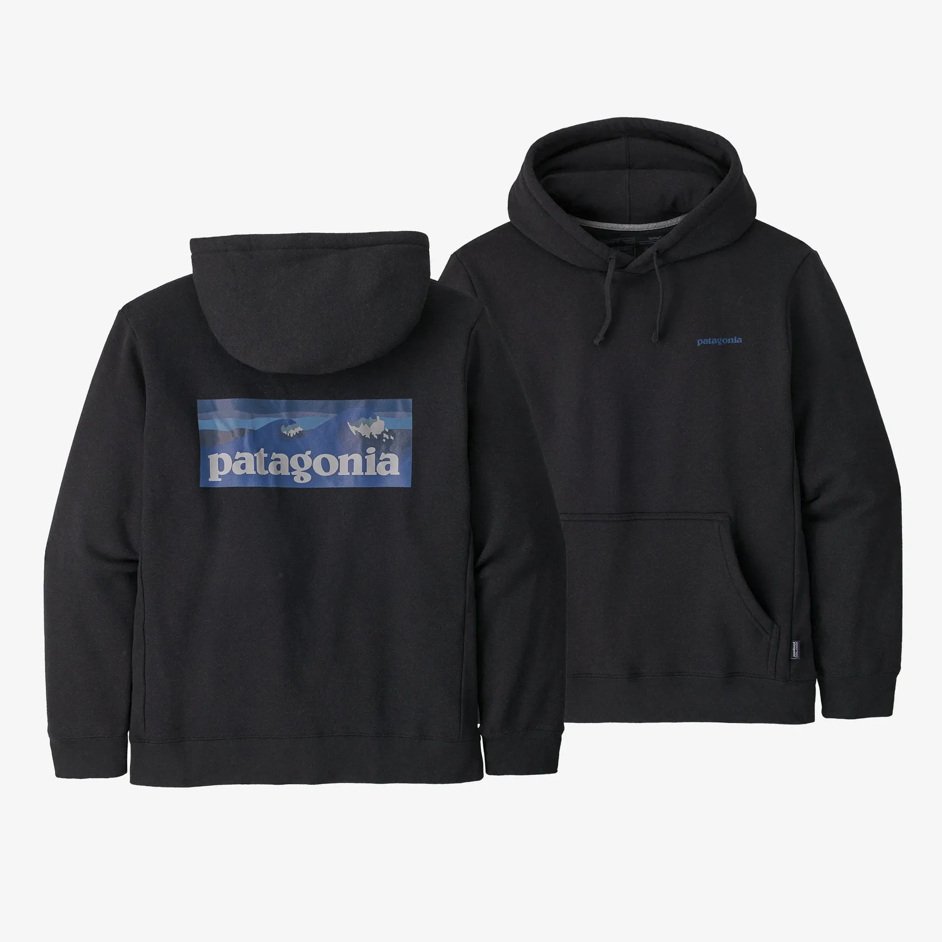 Patagonia Boardshort Logo Uprisal Hoody - Ink Black