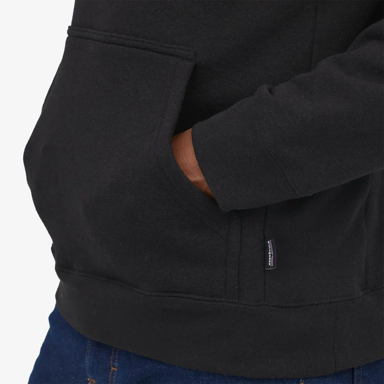 Patagonia Boardshort Logo Uprisal Hoody - Ink Black