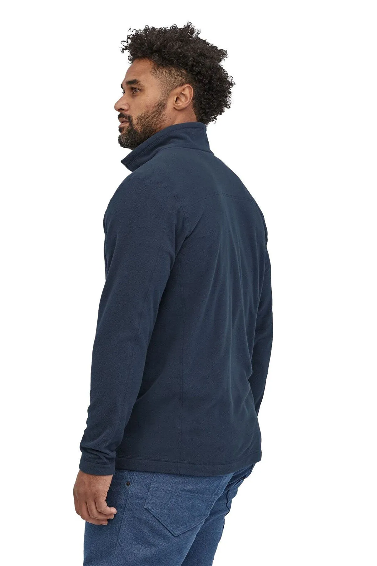 Patagonia Mens Micro D Custom Fleece Pullovers, New Navy