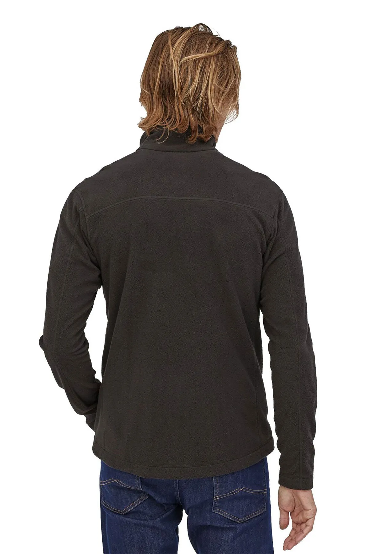 Patagonia Mens Micro D Fleece Jacket, Black [Mobius]