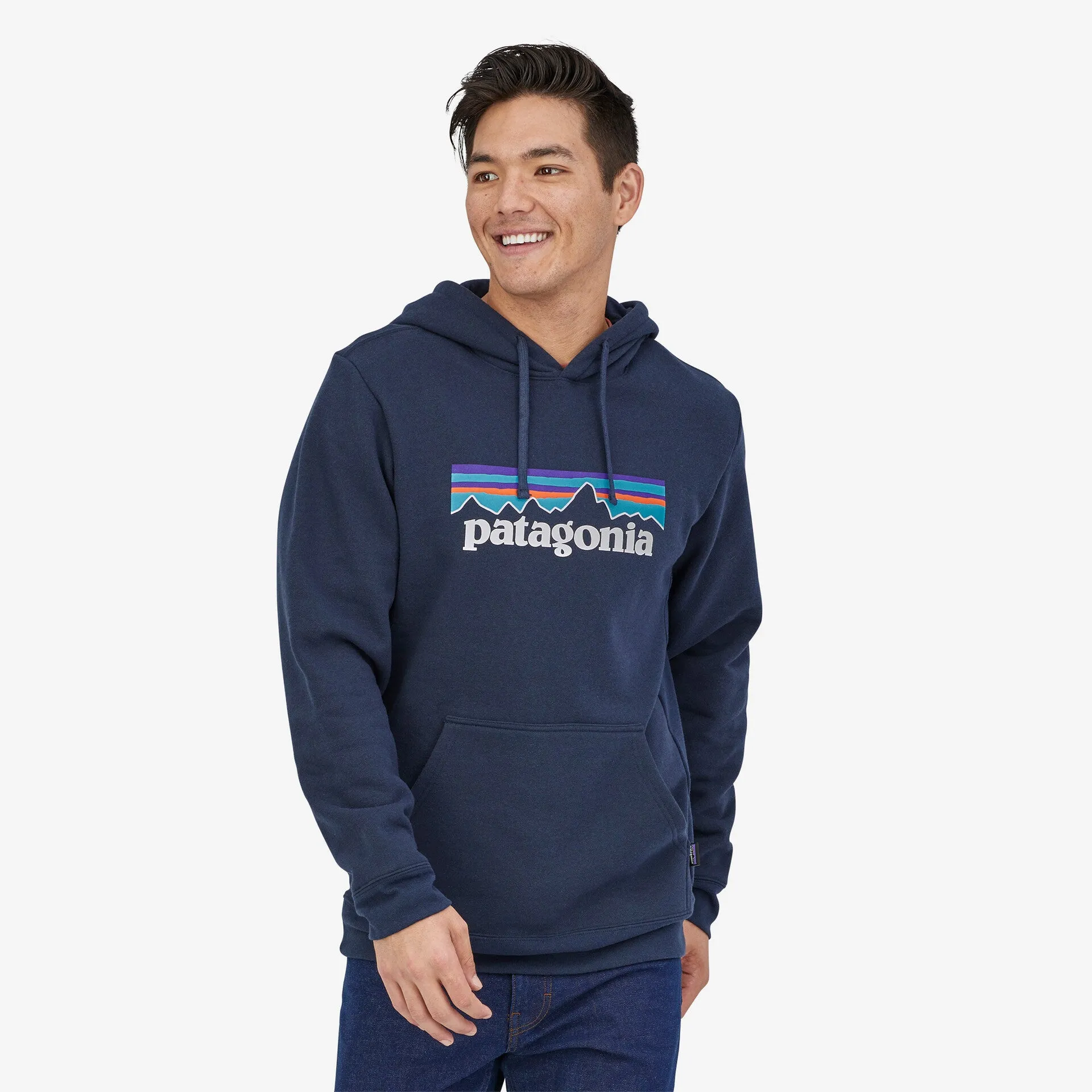 Patagonia P-6 Logo Uprisal Hoody - New Navy