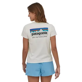 Patagonia P-6 Mission Organic T-shirt - Birch White