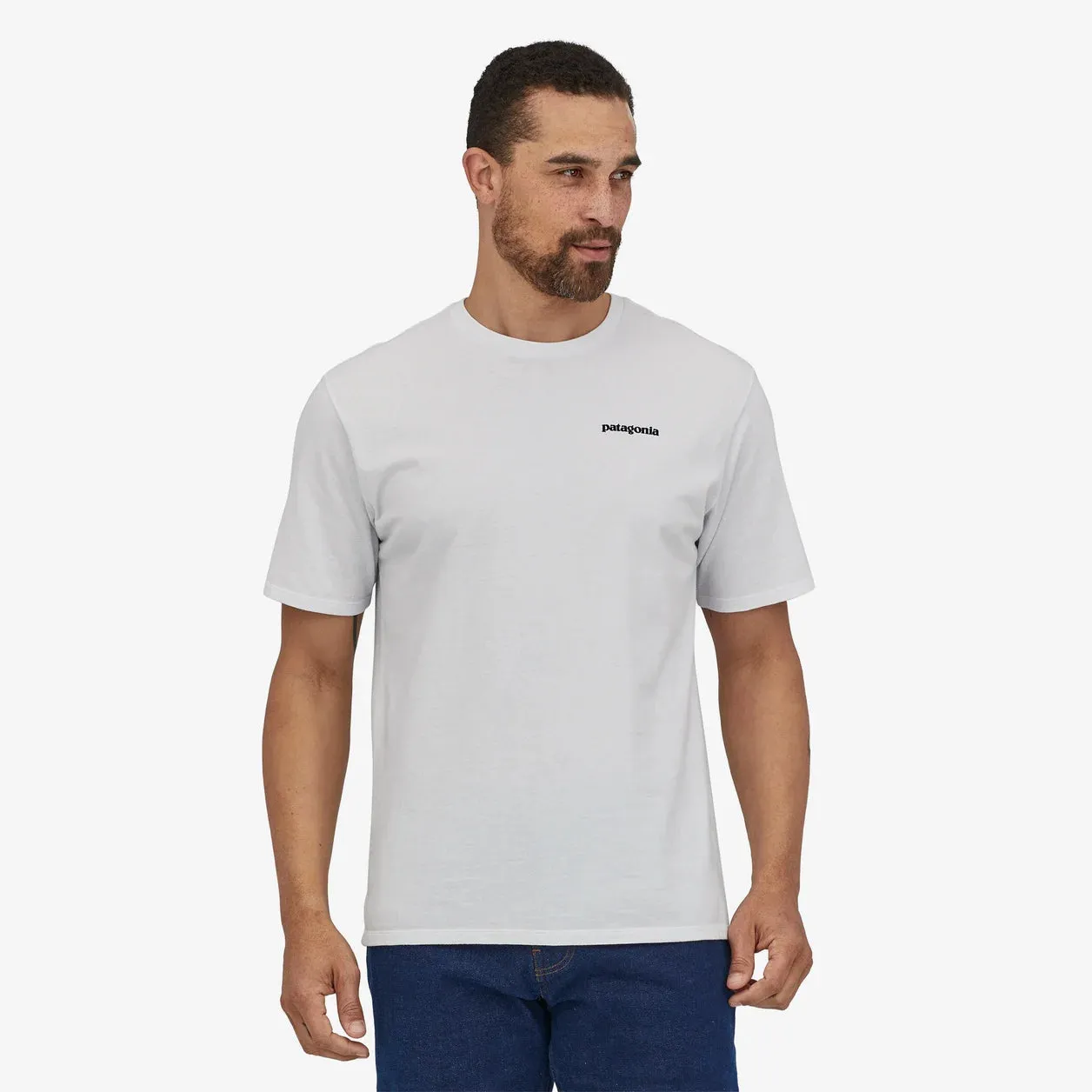 Patagonia P- 6 Logo Responsibili-Tee T-shirt - White