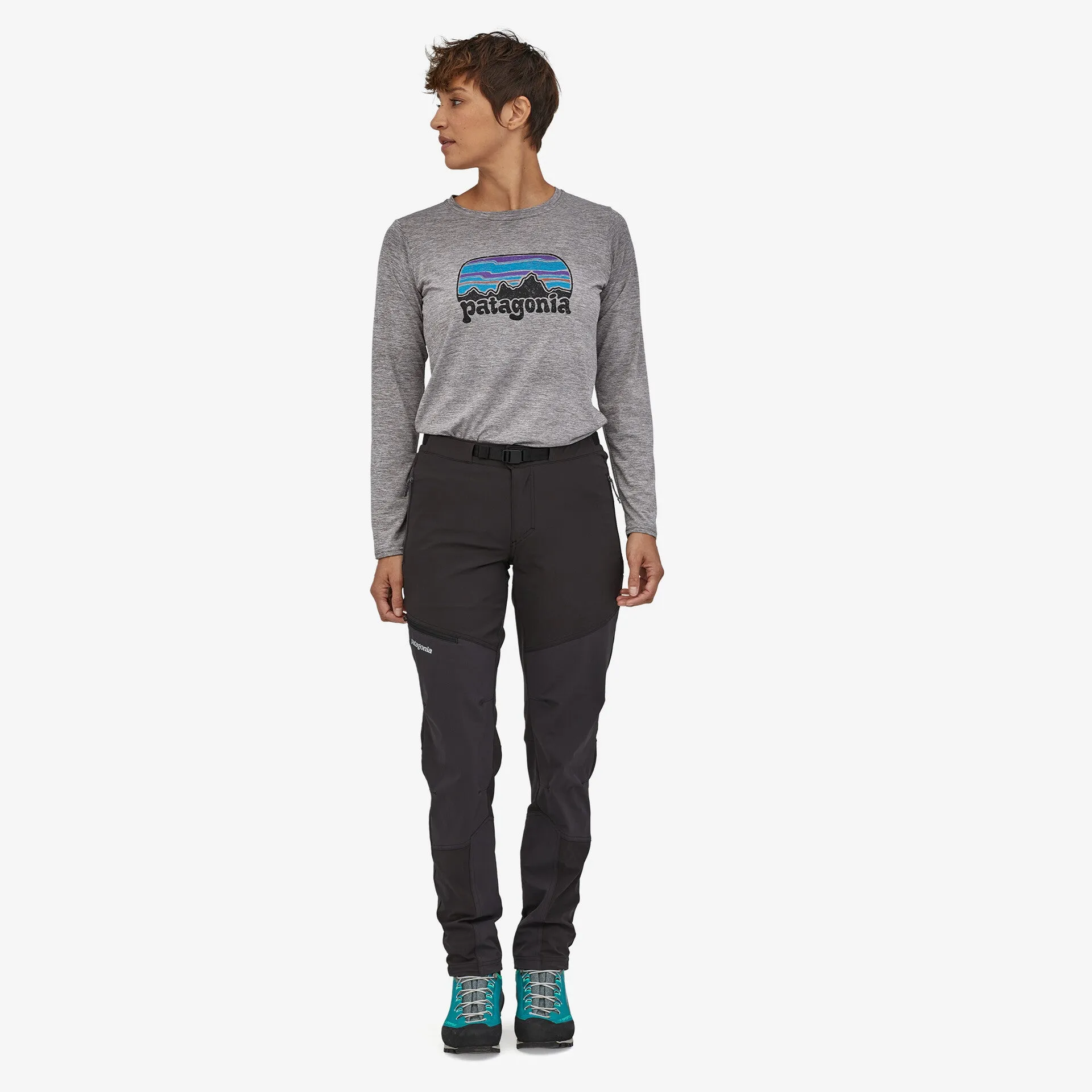 Patagonia Women's Altvia Alpine Pant - Black - 'Short' 29 Inseam