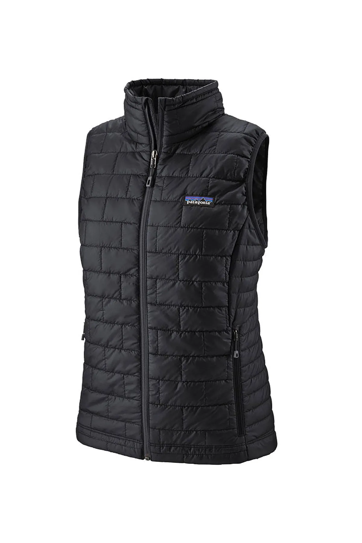 Patagonia Womens Nano Puff Customized Vests, Black