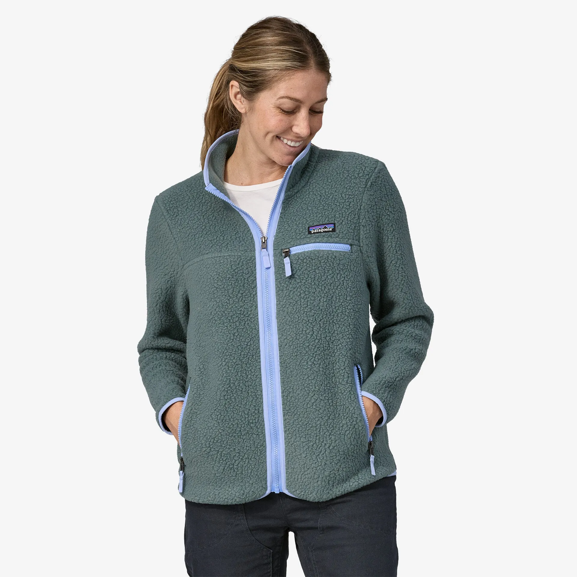 Patagonia Women's Retro Pile Fleece Jacket - Nouveau Green