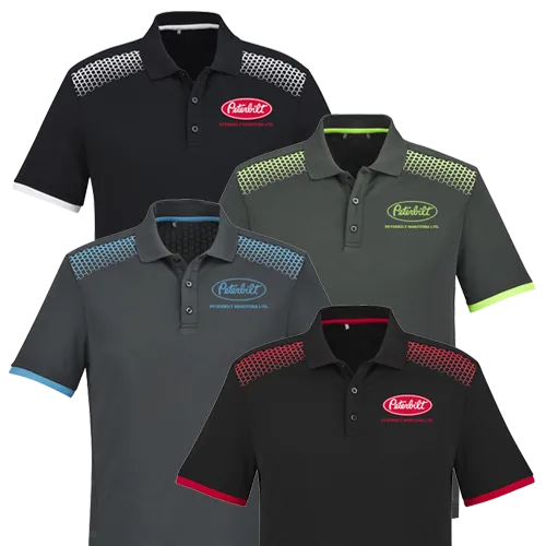 Peterbilt Manitoba Galaxy Golf Shirt