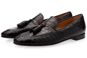 PHILIPPE MISSISSIPPI BLACK LOAFERS