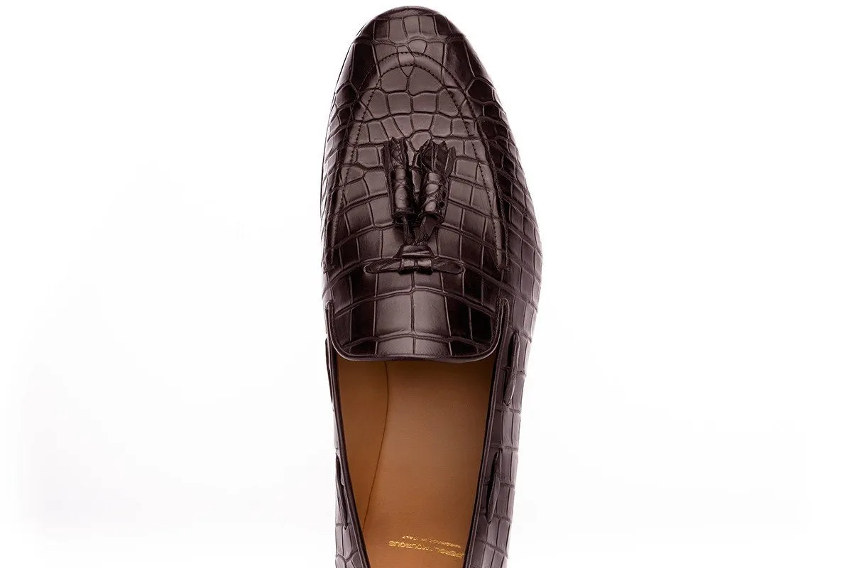 PHILIPPE MISSISSIPPI COCOA LOAFERS