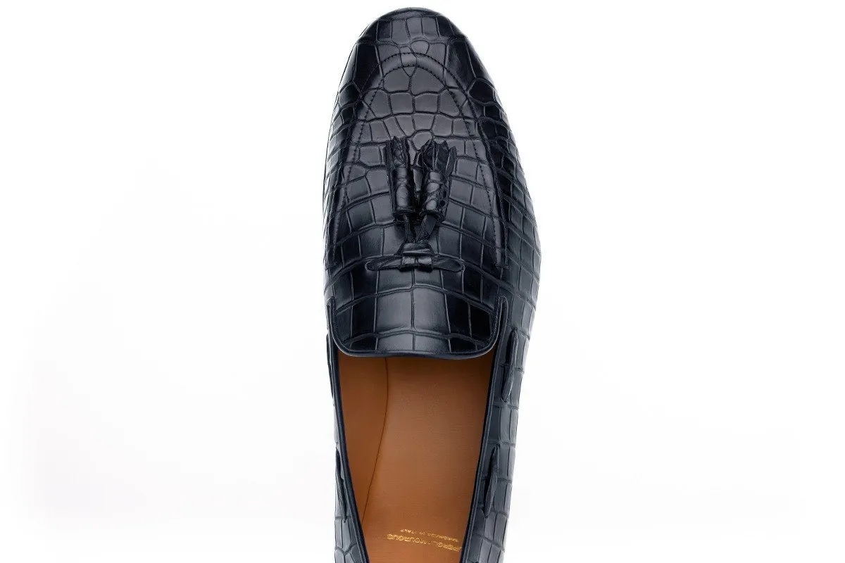 PHILIPPE MISSISSIPPI NAVY LOAFERS