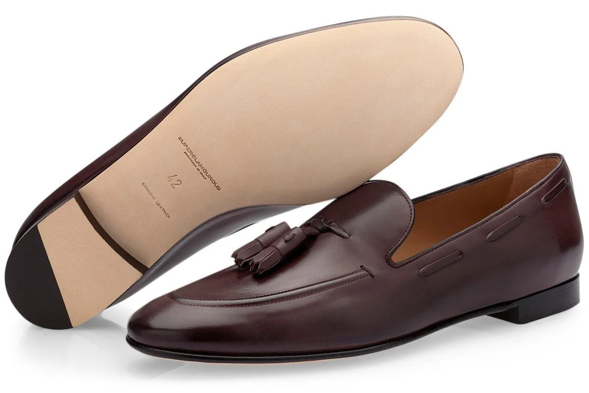 PHILIPPE NAPPA COCOA LOAFERS