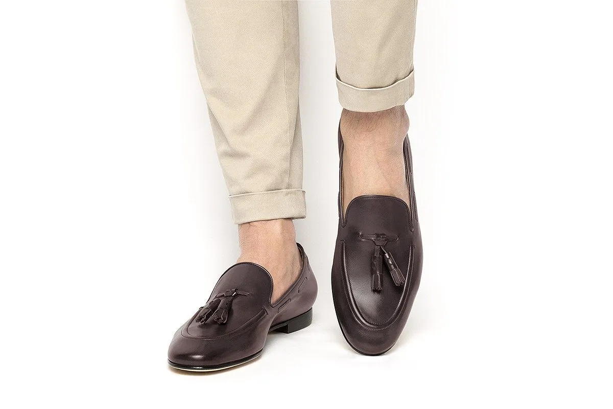 PHILIPPE NAPPA COCOA LOAFERS