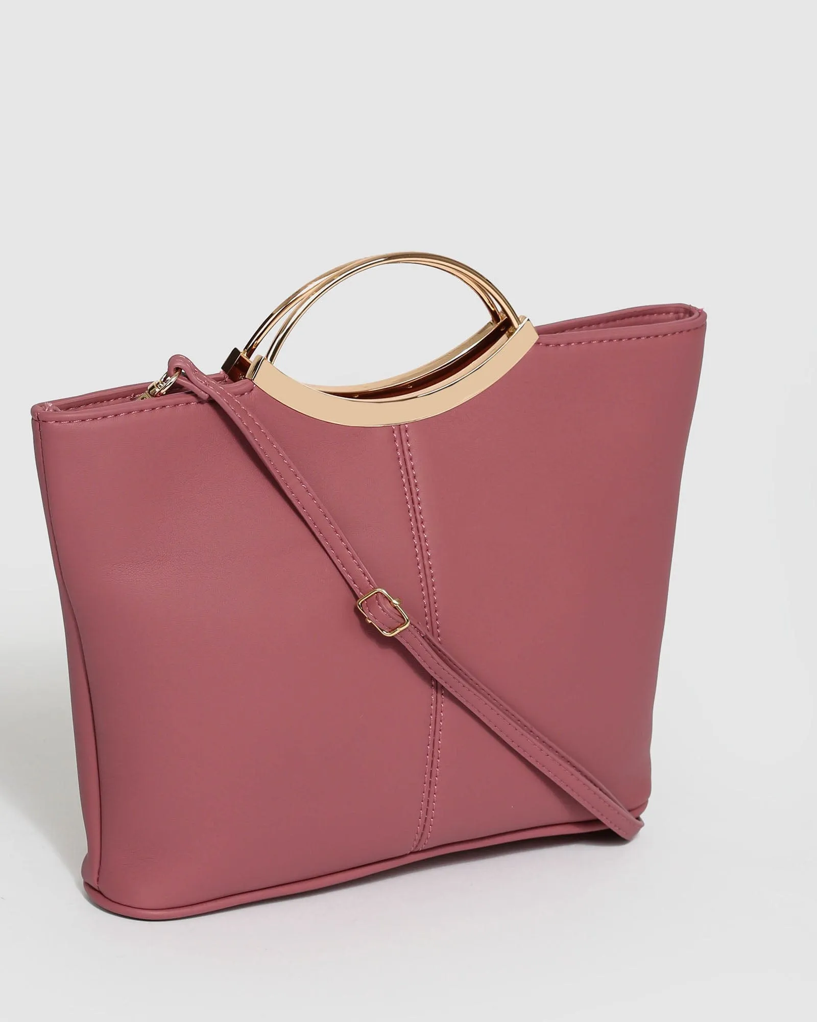 Pink Jessie Clutch Bag
