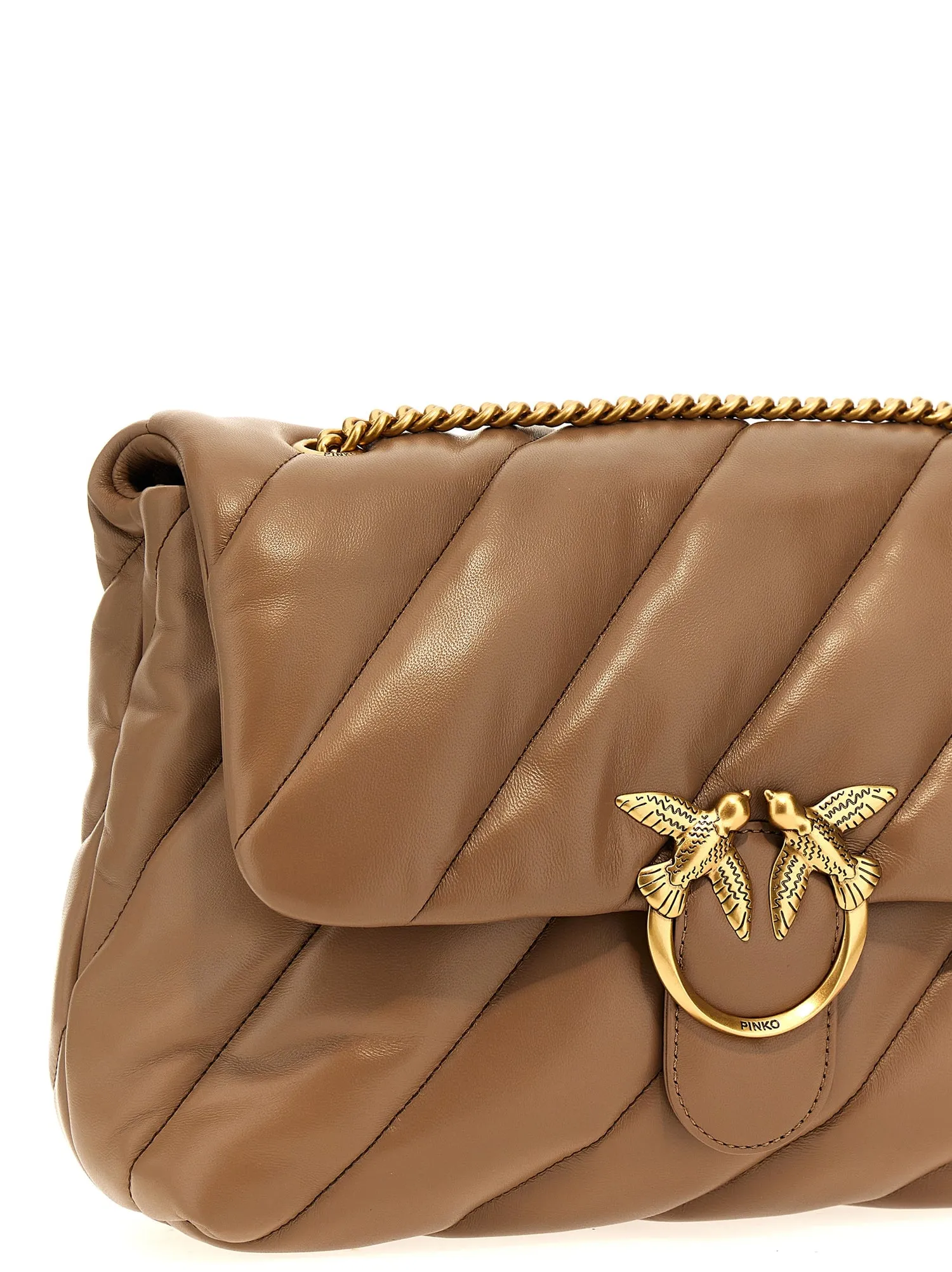 PINKO    Pinko 'Big Love Bag Puff Maxi Quilt' Crossbody Bag