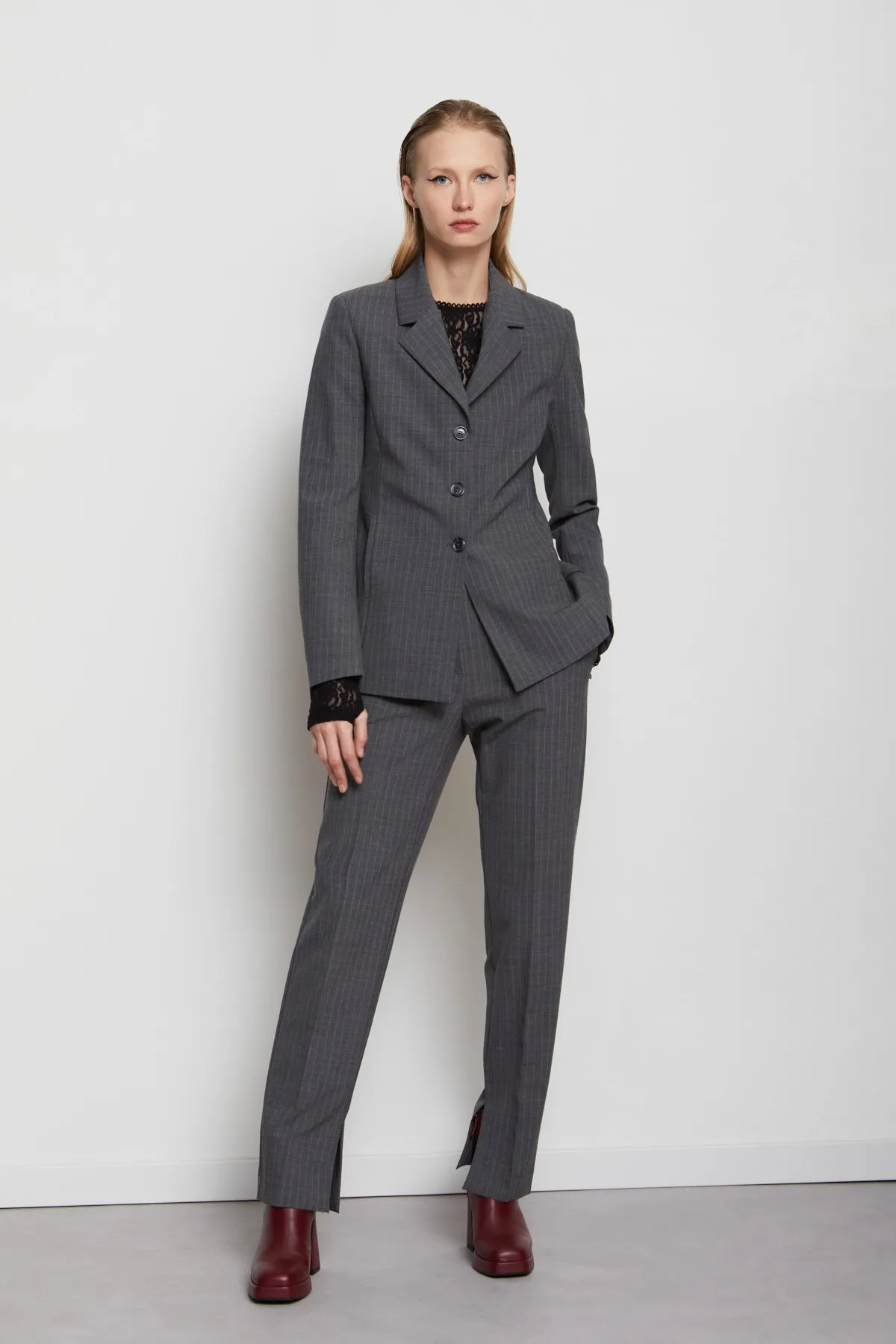 Pinstripe jacket