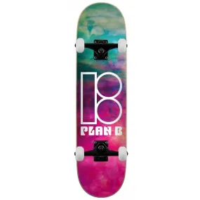 Plan B Hazed Complete Skateboard Multi 8.25