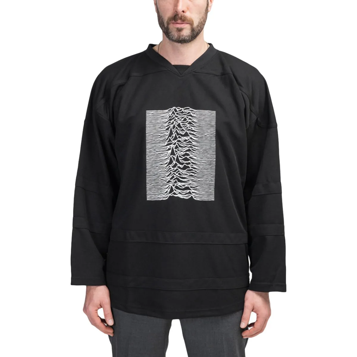 Pleasures x Joy Divison Interzone Hockey Jersey (Black)