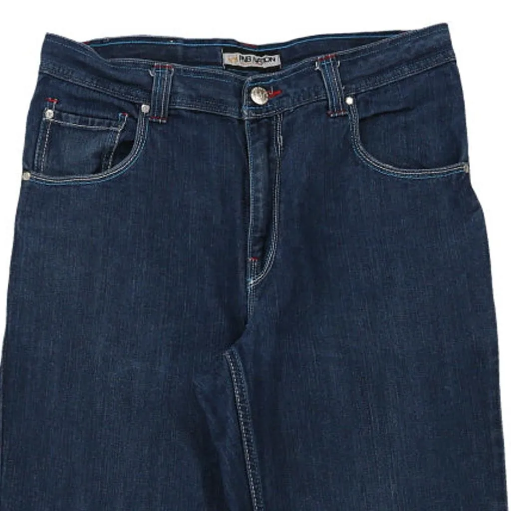 Pnb Nation Jeans - 34W 31L Dark Wash Cotton