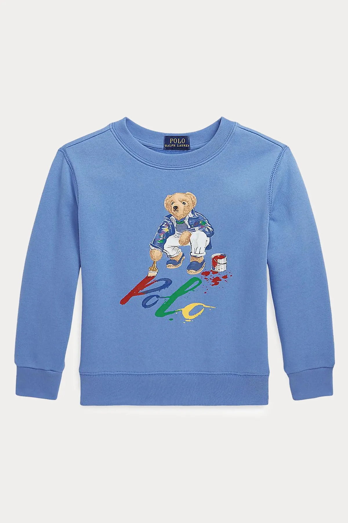 Polo Ralph Lauren Kids 2-7 Ya Unisex ocuk Polo Bear Sweatshirt