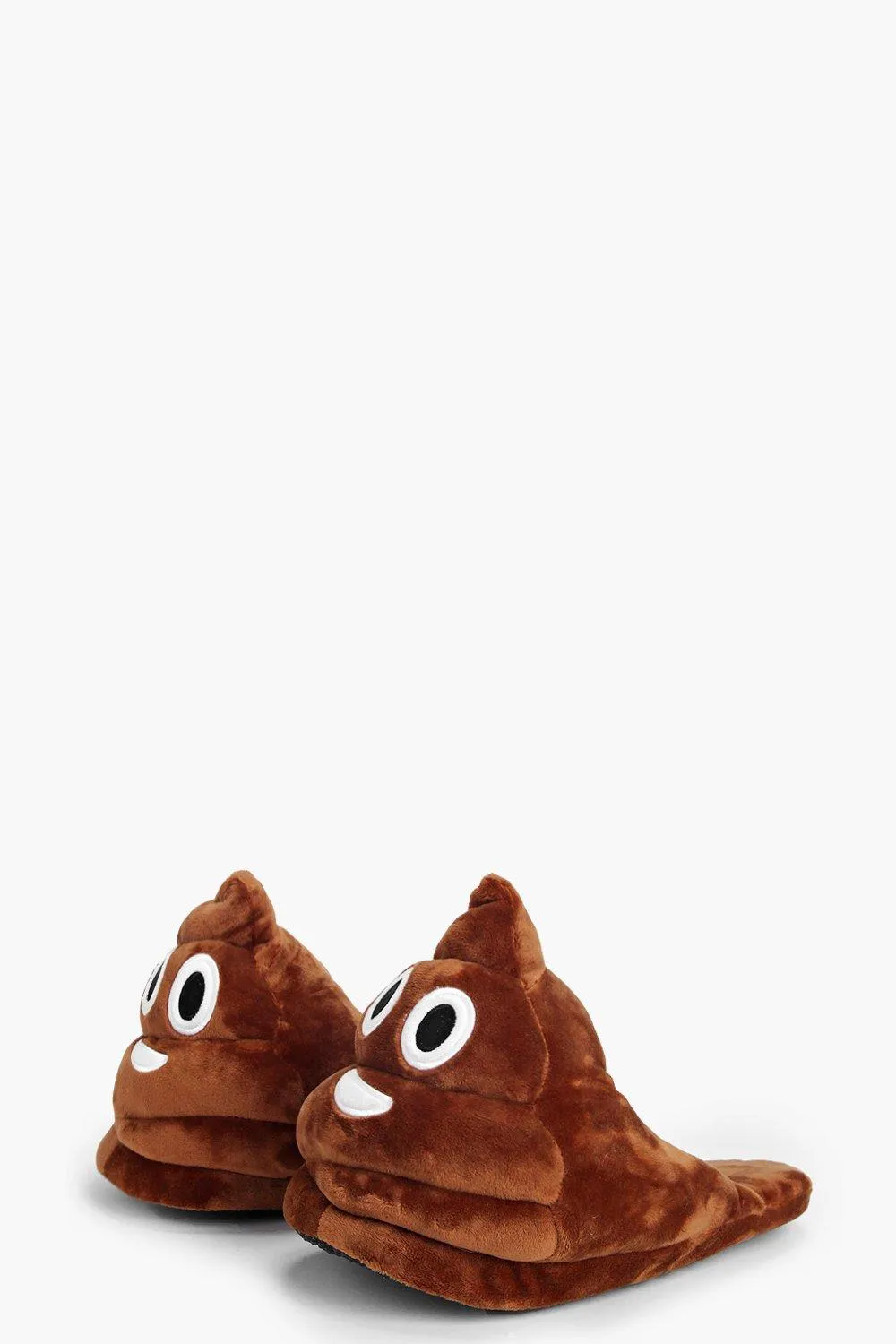 Poop Emoji Soft Slippers