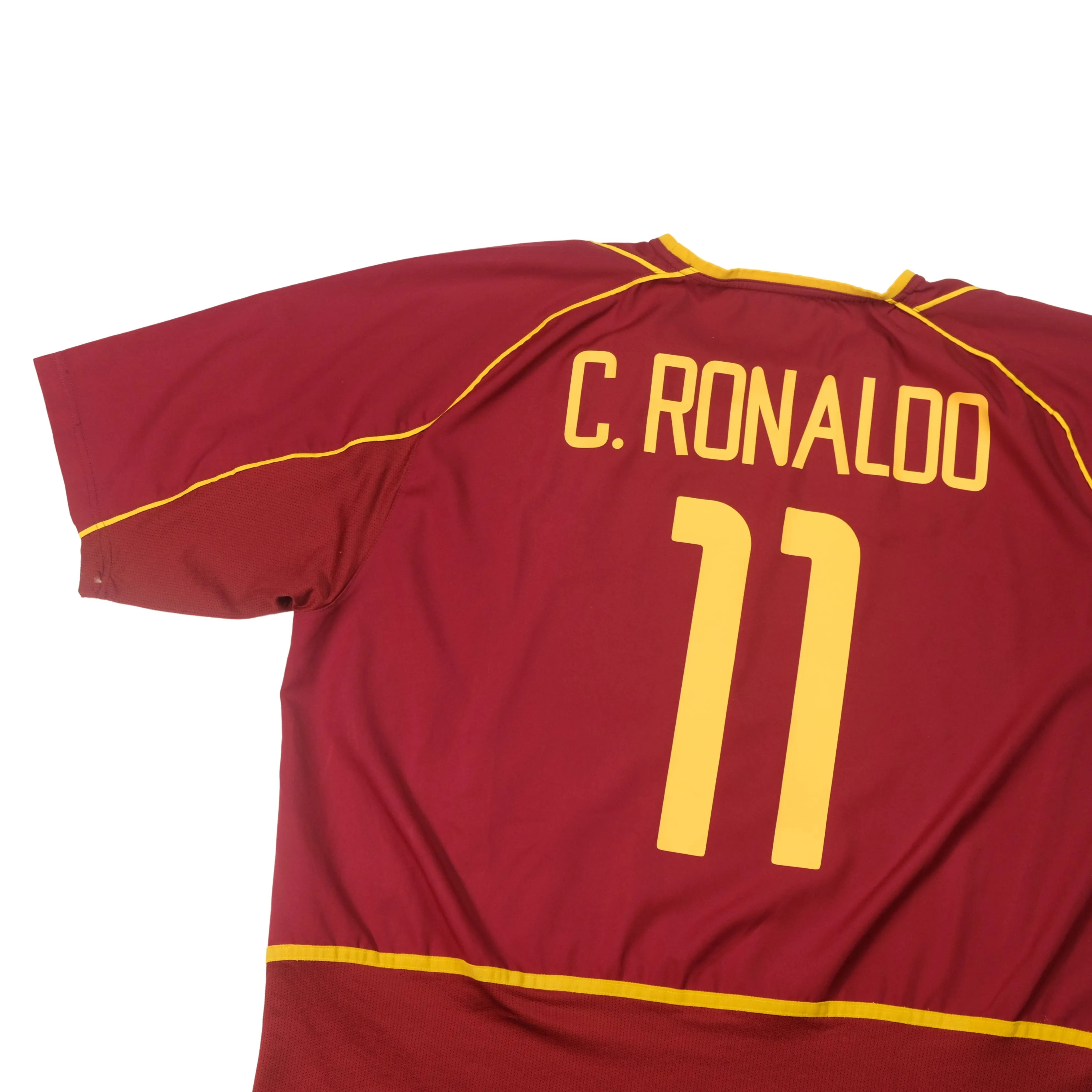 Portugal Ronaldo 11 Original Home Football Shirt 2002/2004 Nike XXL