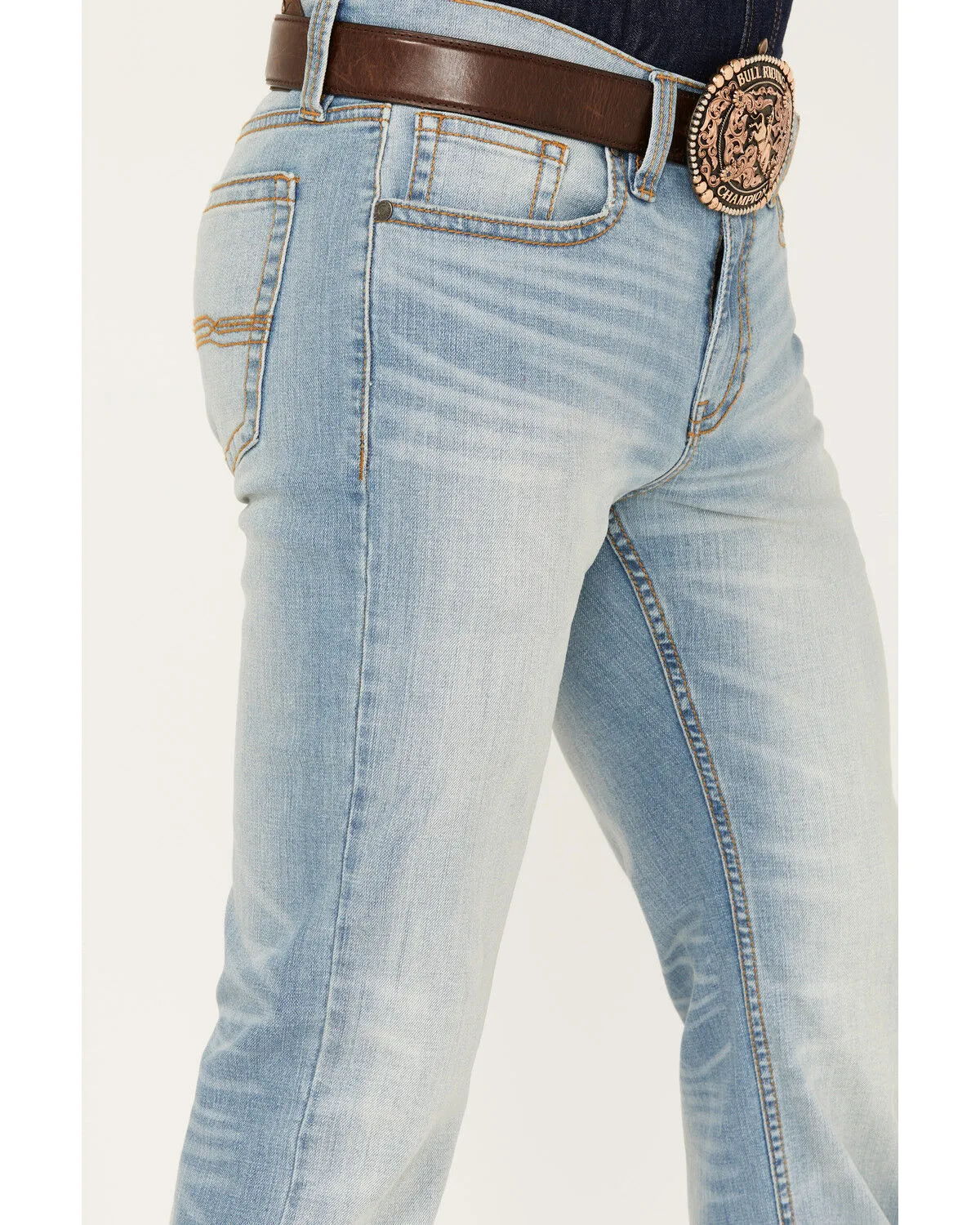 Product Name:  Cody James Men's Light Wash Cowboy Slim Straight Stretch Denim Jeans