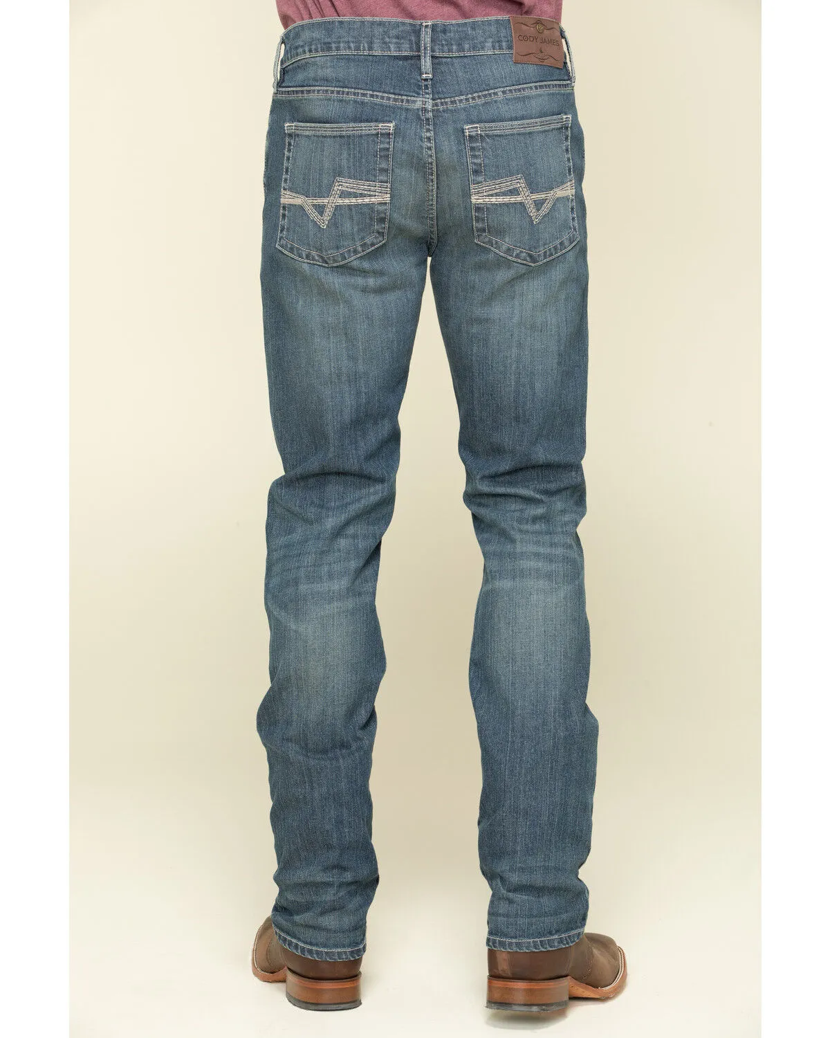 Product Name:  Cody James Men's Stone Cold Medium Wash Slim Straight Stretch Denim Jeans