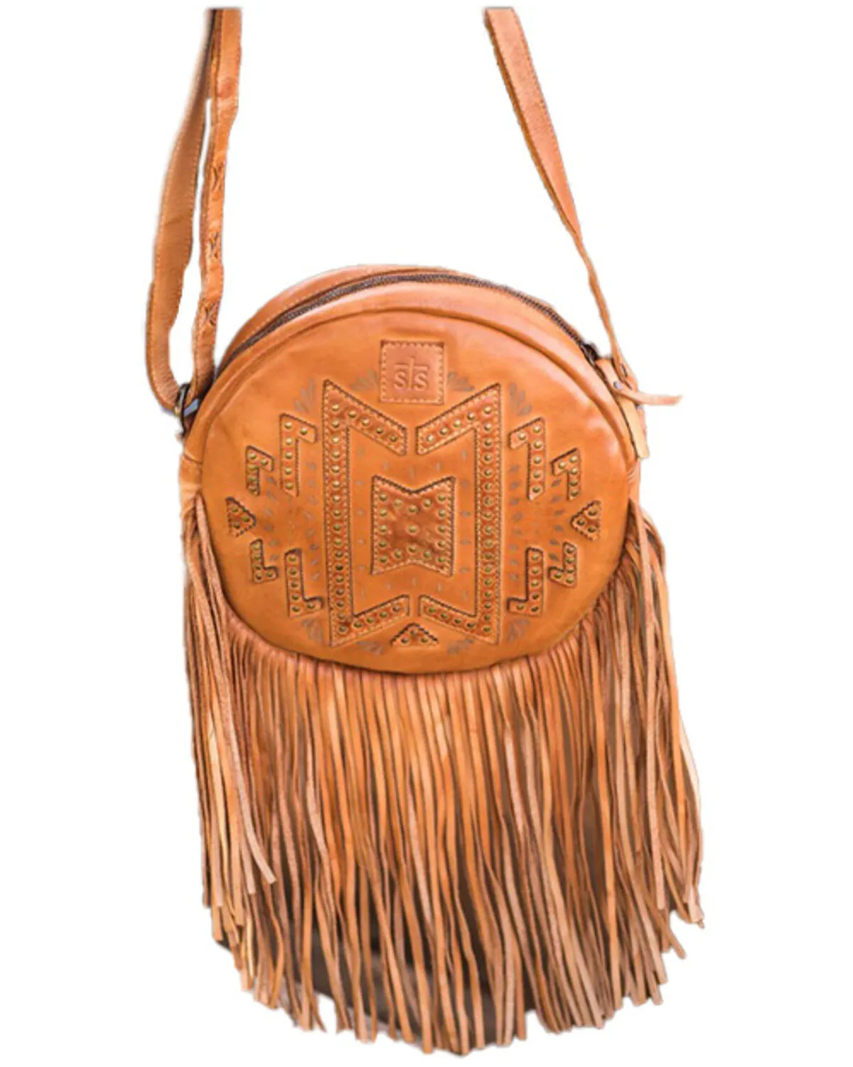 Product Name:  STS Ranchwear By Carroll Women's Wayfarer Fringe Crossbody Bag