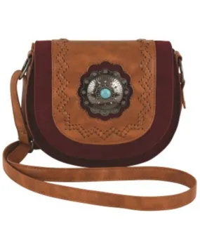 Product Name:  Tony Lama Women's Suede Crossbody Bag