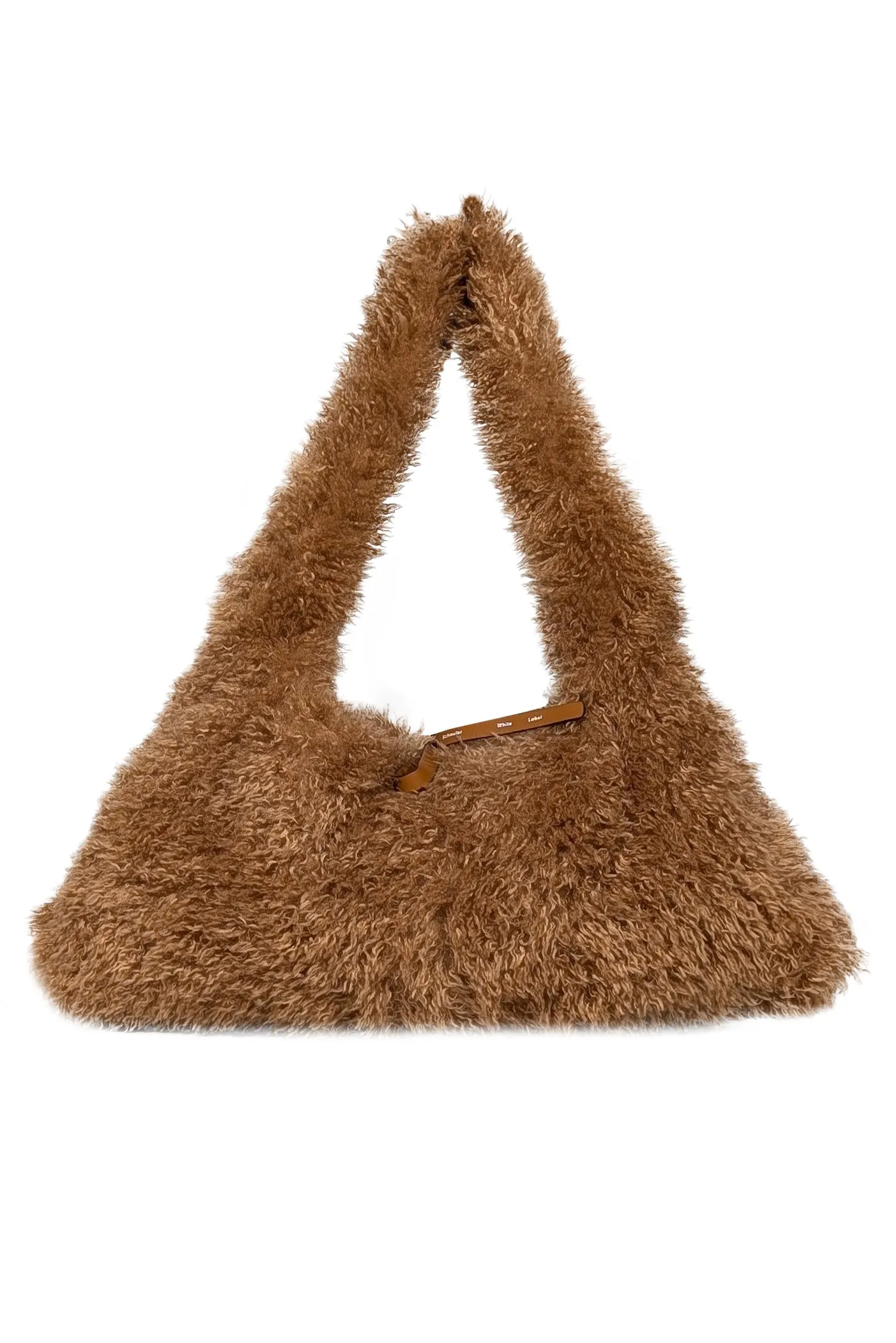 Proenza Schouler - Tan Faux Shearling Shoulder Bag