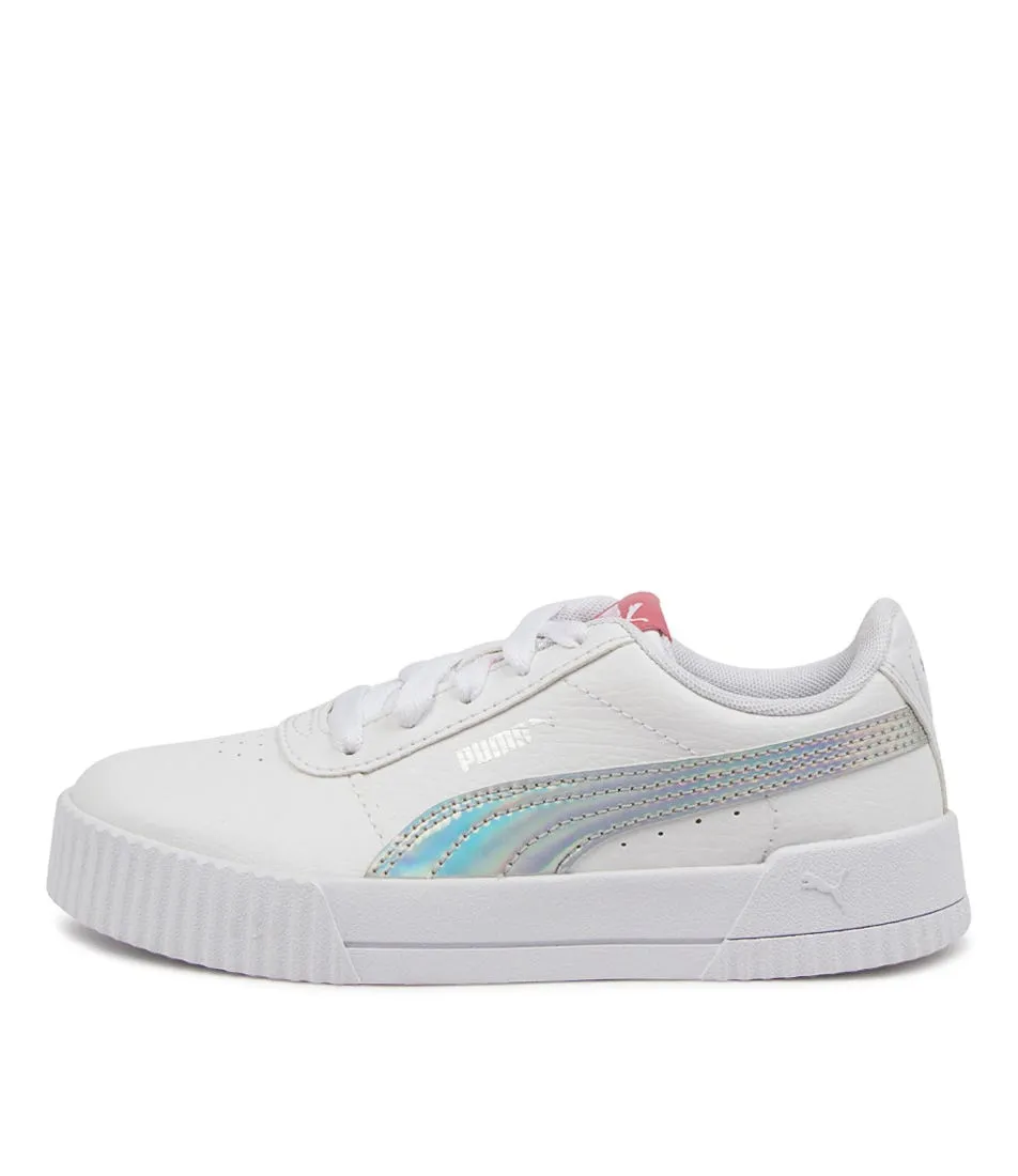 PUMA Carina Rainbow Ps Jnr Wht