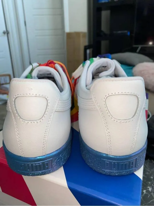 Puma Clyde "Pride" Sz 13, FULLY AUTHENTICATED!