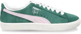 Puma Kids Clyde suede sneakers Green